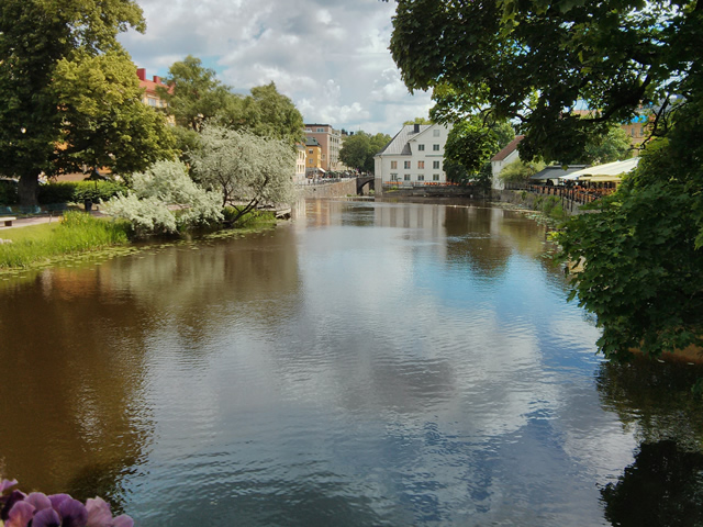 Uppsala, Sweden river view