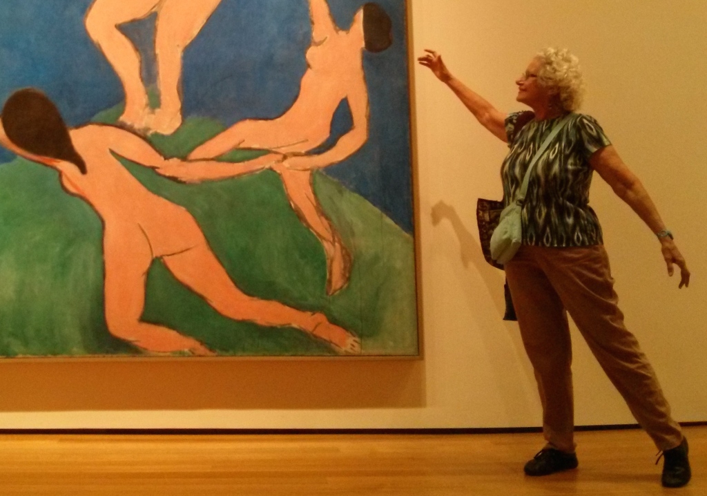 Bella dances with Matisse